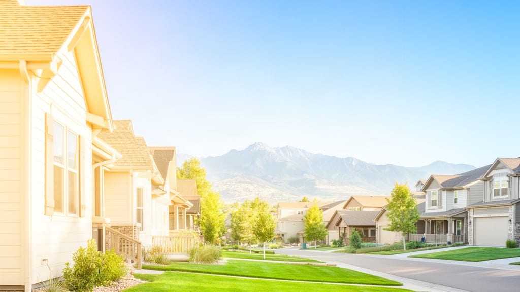 A Highlands Ranch-area neighborhood on a bright Front Range day